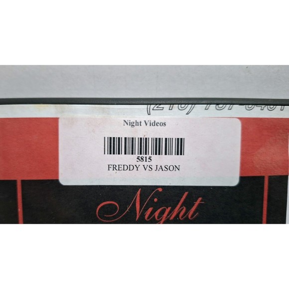 2003 NEW LINE ENTERTAINMENT FREDDY VS JASON 2 DISC DVD NIGHT VIDEOS RENTAL - Picture 2 of 6
